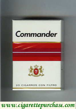 Commander Con Filtro cigarettes